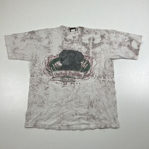 Vintage Duxbak Outdoor Tradition Dog Cotton T-shirt Tee Short sleeve Men's Large